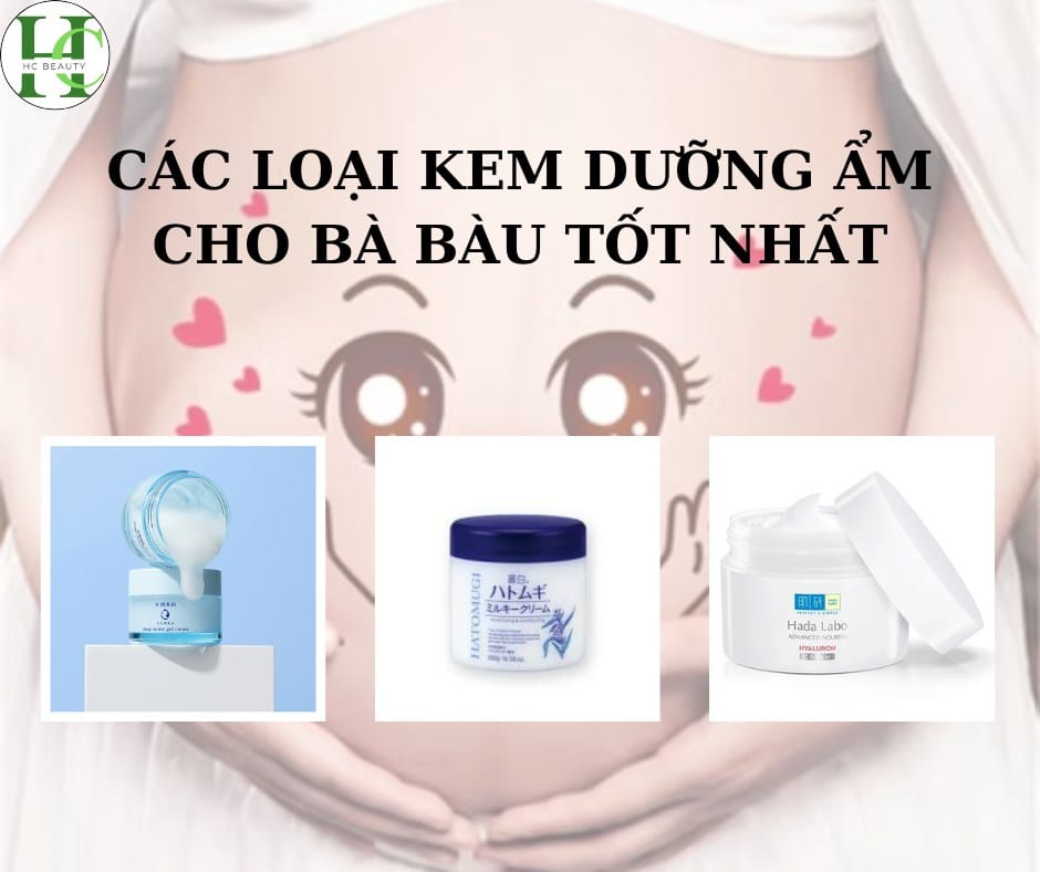 Kem dưỡng ẩm cho mẹ bầu tốt nhất